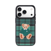 MAGSAFE EMBROIDERY CASE - BEAR/GREEN (EMBROIDERY CASE)