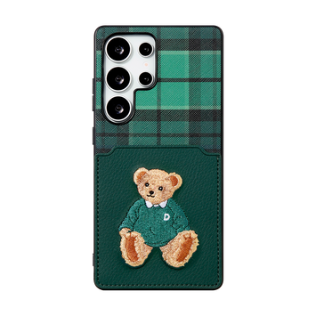 CLASSIC - BEAR/GREEN (EMBROIDERY CASE)