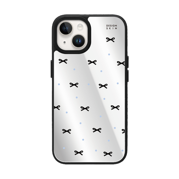 MAGSAFE MIRROR CASE - BLACK RIBBON/BLUE (MIRROR MAGSAFE CASE)