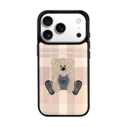 MAGSAFE EMBROIDERY CASE - BEAR/IVORY (EMBROIDERY CASE)