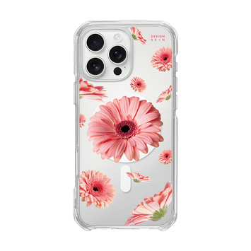 GRAPHICS - GERBERA/PINK (CLEAR MAGSAFE CASE)