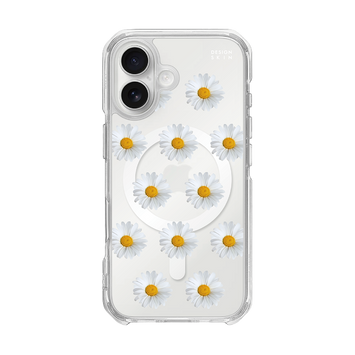 GRAPHICS - MINI PATTERN/DAISY (CLEAR MAGSAFE CASE)