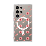 GRAPHICS - MINI PATTERN/GERBERA (CLEAR MAGSAFE CASE)