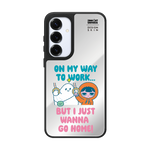MUNG GIRL - GO TO WORK MUNG GIRL AND BLANKY MIRROR MAGSAFE CASE (MIRROR MAGSAFE CASE)