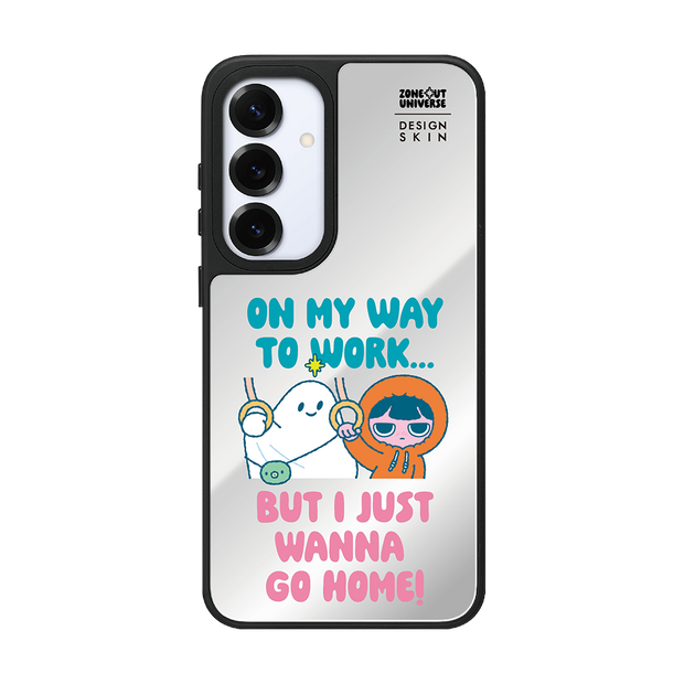 MUNG GIRL - GO TO WORK MUNG GIRL AND BLANKY MIRROR MAGSAFE CASE (MIRROR MAGSAFE CASE)