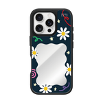 MIRROR MAGSAFE CASE(FRAME) - MIDNIGHT DAISY (MIRROR MAGSAFE CASE)