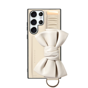 SCRUNCH STRAP - RIBBON/IVORY (SCRUNCH STRAP CASE)