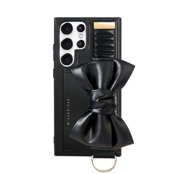 SCRUNCH STRAP - RIBBON/BLACK (SCRUNCH STRAP CASE)