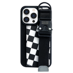 BUCKLE STRAP - CHECKERBOARD/BLACK (BUCKLE STRAP CASE)