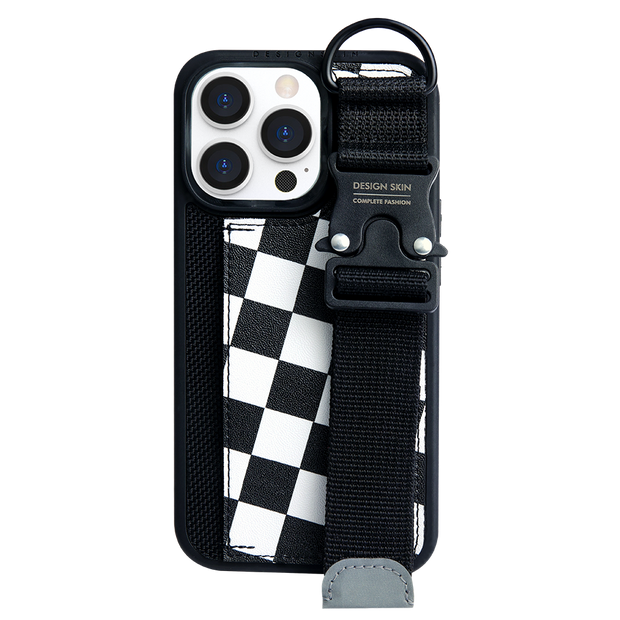 BUCKLE STRAP - CHECKERBOARD/BLACK (BUCKLE STRAP CASE)