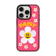 FULL EMBROIDERY CASE - DAISY/PINK (FULL EMBROIDERY CASE)