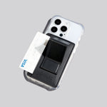 GRIP STAND CASE - ARTIFICIAL LEATHER/BLACK