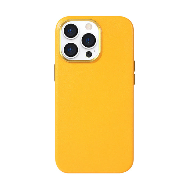 MAGSAFE FULL COVER - ARTIFICIAL LEATHER/YELLOW (MAGSAFE FULL COVER CASE)