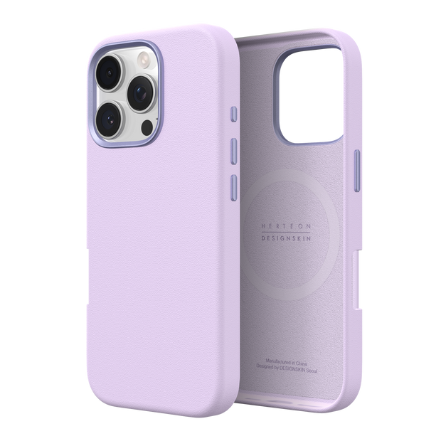 MAGSAFE FULL COVER - ARTIFICIAL LEATHER/PURPLE (MAGSAFE FULL COVER CASE)