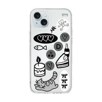 GRAPHICS - CAT&LOVE (CLEAR CASE)