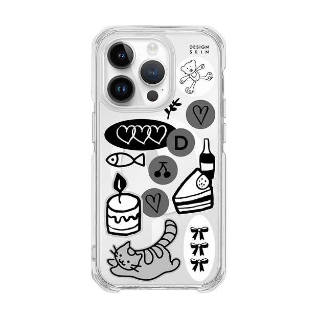 GRAPHICS - CAT&LOVE (CLEAR MAGSAFE CASE)