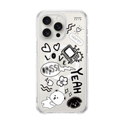GRAPHICS - DOODLE BEAR (CLEAR MAGSAFE CASE)