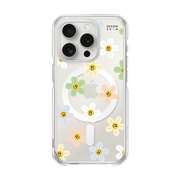GRAPHICS - COLOR DAISY (CLEAR MAGSAFE CASE)