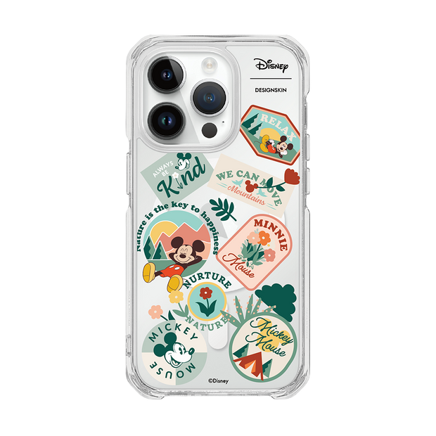 [DISNEY] MICKEY FRIENDS - MICKEY IN NATURE (CLEAR MAGSAFE CASE)