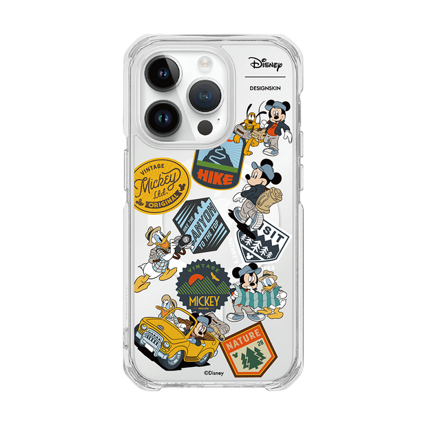 [DISNEY] MICKEY FRIENDS - CAMPING CAR MICKEY FAMILY (CLEAR MAGSAFE CASE)