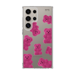 GRAPHICS - TEDDY BEAR/PINK (CLEAR CASE)