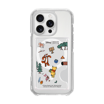 [DISNEY] WINNIE THE POOH - WINNIE THE POOH FRIENDS IN NATURE (MAGSAFE CARD POCKET)