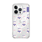 RETRO - PATTERN/BUNNY (CLEAR MAGSAFE CASE)