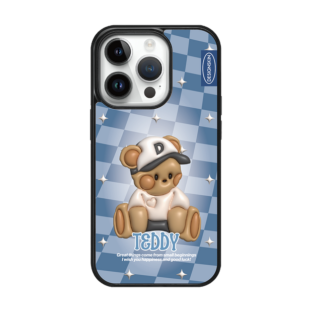 RETRO - CHECKERBOARD/TEDDY (EPOXY CASE)