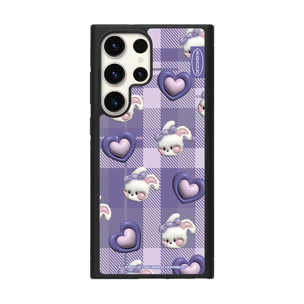 RETRO - HEART PATTERN/BUNNY (EPOXY CASE)