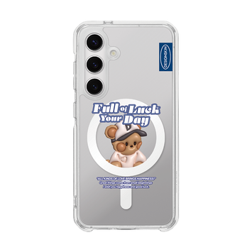 RETRO - LUCKY/TEDDY (CLEAR MAGSAFE CASE)