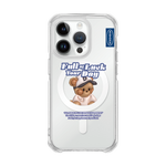 RETRO - LUCKY/TEDDY (CLEAR MAGSAFE CASE)