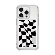 GRAPHICS - WAVE CHECKERBOARD/BLACK