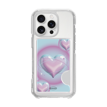 GRAPHICS - 3D HEART/PINK BLUE