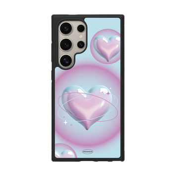 GRAPHICS - 3D HEART/PINK BLUE (EPOXY CASE)