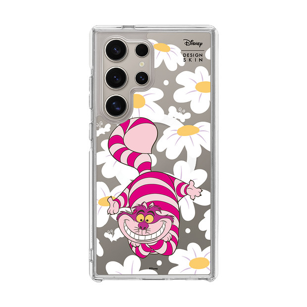 [DISNEY] CATS & DOGS - FLOWER CHESHIRE CAT (CLEAR MAGSAFE CASE)