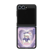 RETRO - PURPLE HEART/BUNNY (EPOXY CASE)