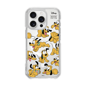[DISNEY] CATS & DOGS - PATTERN PLUTO (CLEAR MAGSAFE CASE)