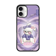RETRO - PURPLE HEART/BUNNY/PURPLE (EPOXY CASE)