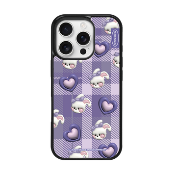 RETRO - HEART PATTERN/BUNNY (EPOXY CASE)