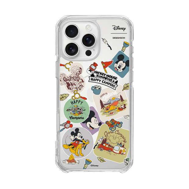 [DISNEY] MICKEY FRIENDS - HAPPY CAMPING (CLEAR MAGSAFE CASE)