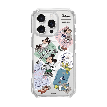 [DISNEY] MICKEY FRIENDS - RELAXING MICKEY FAMILY (CLEAR MAGSAFE CASE)