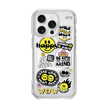 GRAPHICS - SMILE STICKER (CLEAR MAGSAFE CASE)