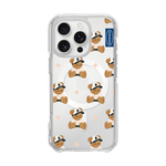 RETRO - PATTERN/TEDDY (CLEAR MAGSAFE CASE)