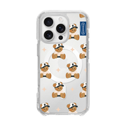 RETRO - PATTERN/TEDDY (CLEAR MAGSAFE CASE)