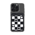 MAGSAFE BOOKLE POCKET (24) - CHECKERBOARD/HEART