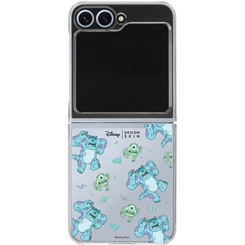 [DISNEY] PUFFY HAPPINESS - PATTERN SULLY & MIKE (CLEAR CASE)