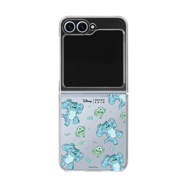 [DISNEY] PUFFY HAPPINESS - PATTERN SULLY & MIKE (CLEAR CASE)
