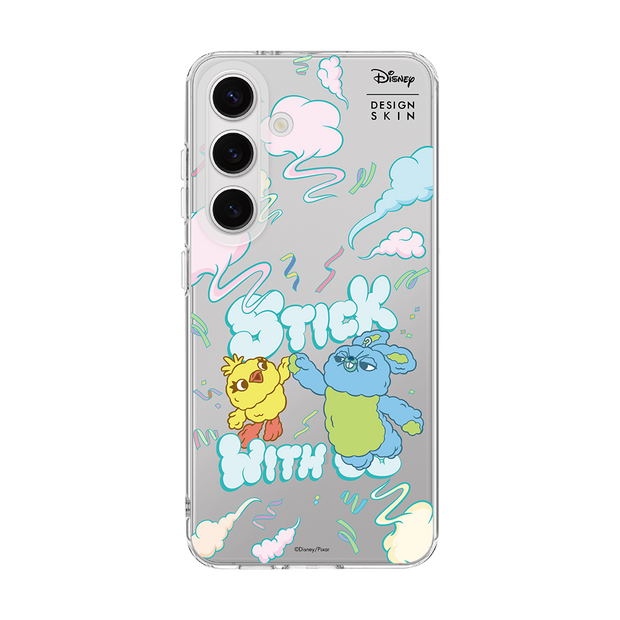 [DISNEY] PUFFY HAPPINESS - PATTERN DUCKY & BUNNY (CLEAR CASE)