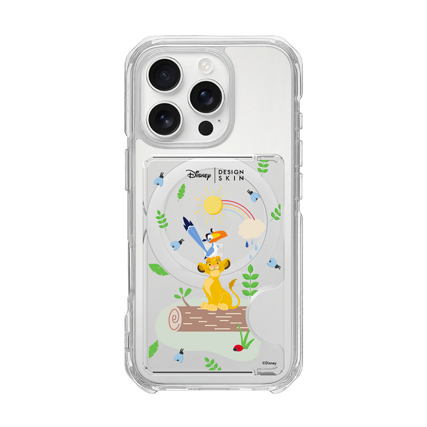 [DISNEY] THE LION KING - ZAZU AND SIMBA (MAGSAFE CARD POCKET)
