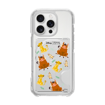 [DISNEY] THE LION KING - PATTERN SIMBA FRIENDS (MAGSAFE CARD POCKET)